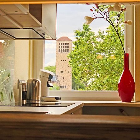 Dompanorama Der Weisse Pfau Apartment Fuer 2-4Pers Speyer Kültér fotó